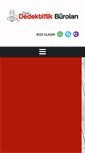 Mobile Screenshot of ozeldedektiflikburolari.com